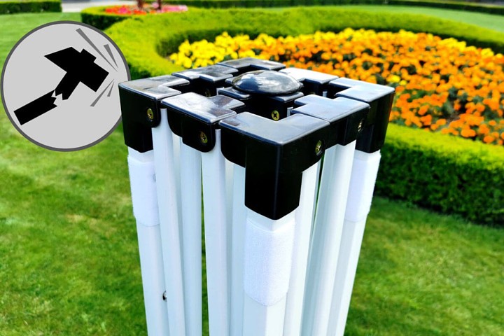 Gazebo pieghevole per stampa pubblicitaria 3X3