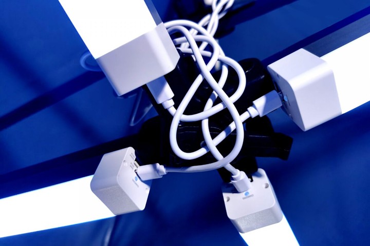 Luce a led per tendoni da festa