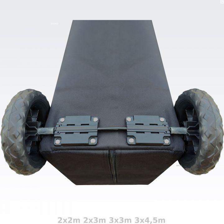 borsa con ruote per tenda