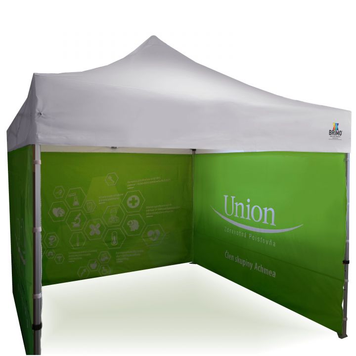 Tenda pieghevole stabile per mercati e mostre