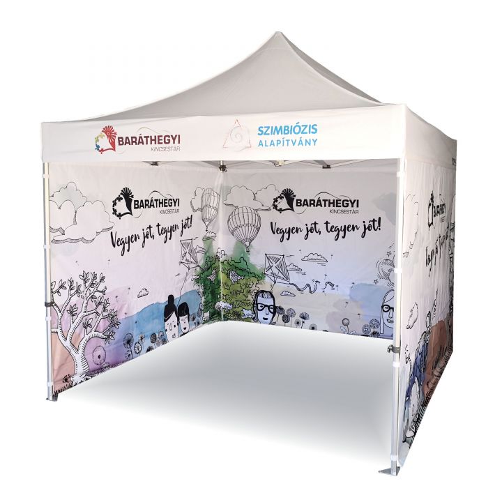 Tenda di vendita di grandi dimensioni