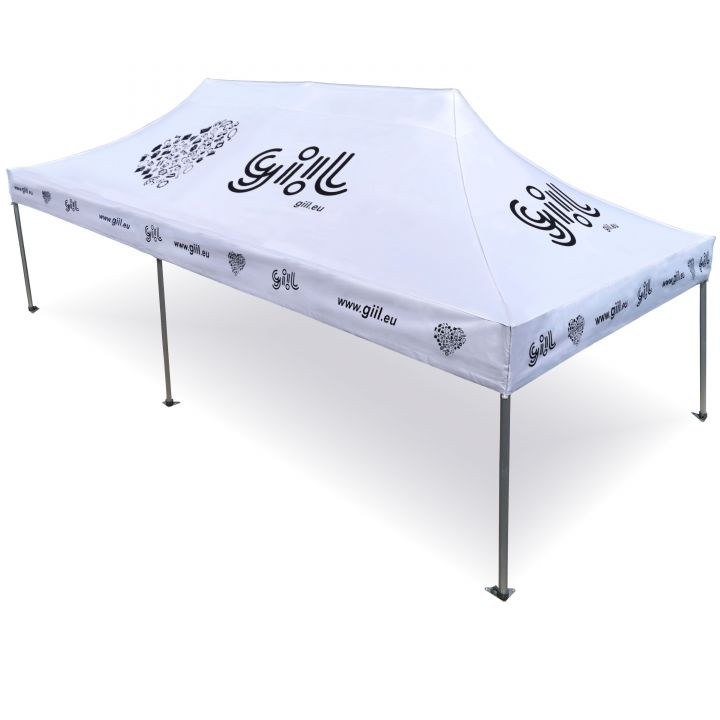 Una tenda per la vendita di vestiti