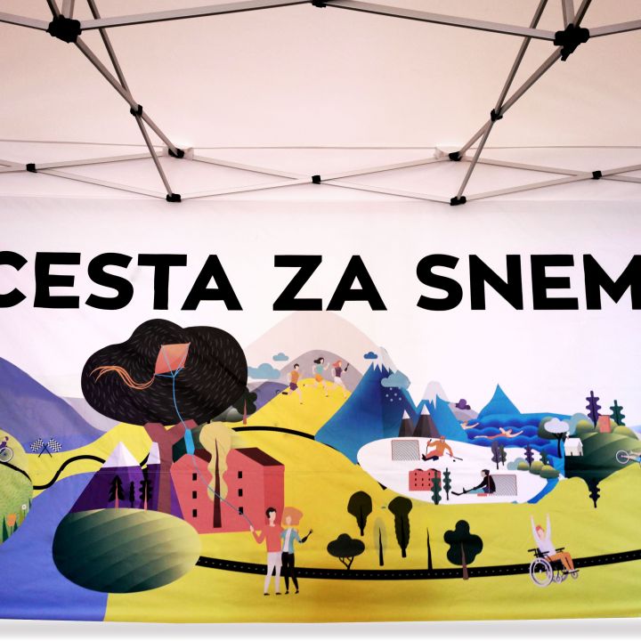Tenda promozionale per eventi