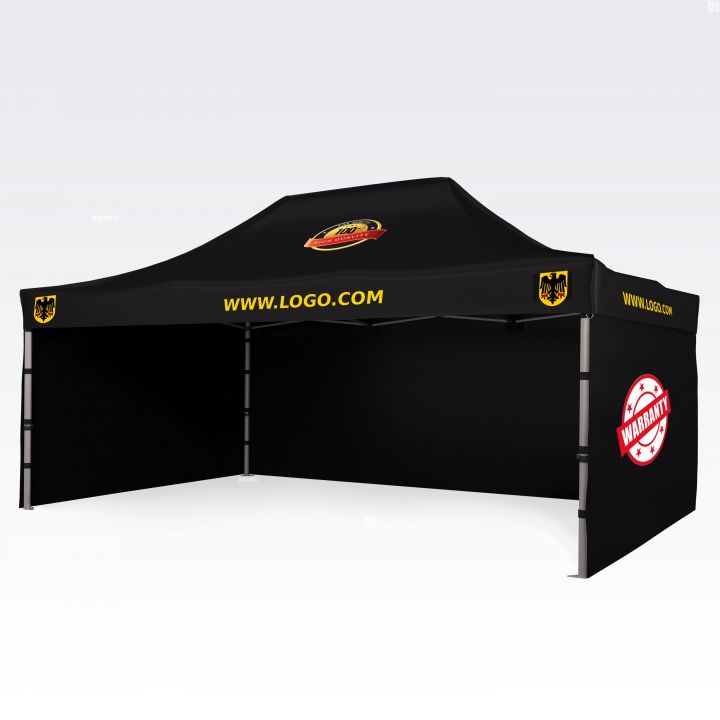 Tenda pop up per manifestazioni sportive